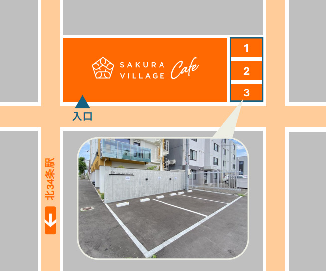 駐車場のご案内